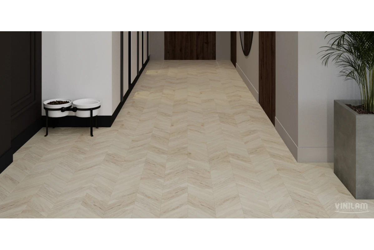 Клеевой виниловый пол Vinilam Parquet Chevron 2.5 LVT Бриссак RI4777CL7, упаковка 2.86 м Клеевой виниловый пол Vinilam Parquet Chevron 2.5 LVT Бриссак RI4777CL7, упаковка 2.86 м
