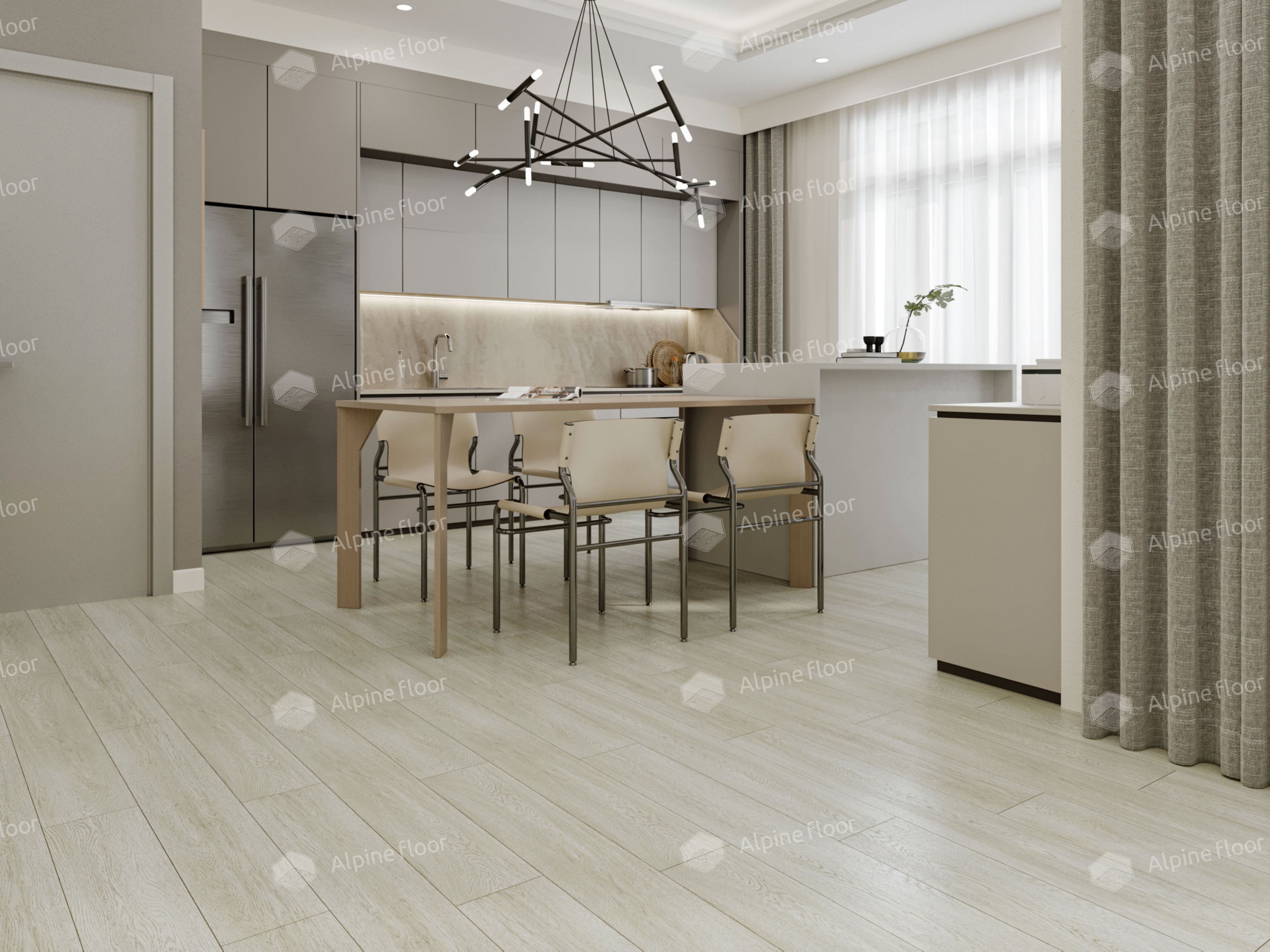 Замковый виниловый пол Alpine Floor Solo ЕСО 14-201 Виваче, упаковка 2.23 м2 Замковый виниловый пол Alpine Floor Solo ЕСО 14-201 Виваче, упаковка 2.23 м2