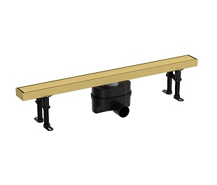 Душевой лоток Allen Brau Priority 9.50018.GB 850 золото браш