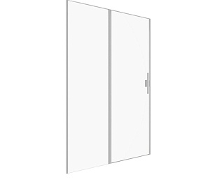 Душевая дверь Allen Brau Priority 120 3.31008.BA серебро браш