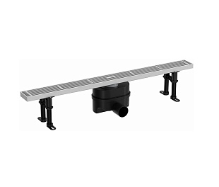 Душевой лоток Allen Brau Reality 9.50028.BN 650 никель браш