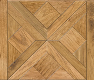 Модульный инженерный паркет LabArte Geometry №5-50 Дуб Натур лак 573х573х14 мм, упаковка 1 м