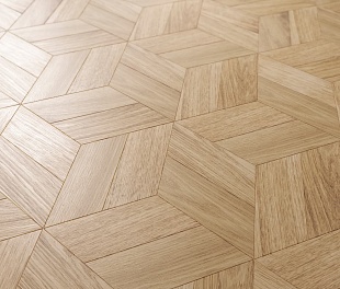 Модульный инженерный паркет LabArte Geometry Шереметьевская звезда Дуб Натур лак 319-318.7х276х14 мм, упаковка 1 м