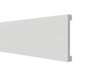Плинтус напольный Decor Dizayn DD709 прямой 100х13х2000 мм, упаковка 1 шт