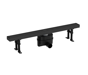 Душевой лоток Allen Brau Priority 9.50021.MG 750 графит браш