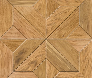 Модульный инженерный паркет LabArte Geometry №4-90 Дуб Натур лак 607х607х14 мм, упаковка 1 м