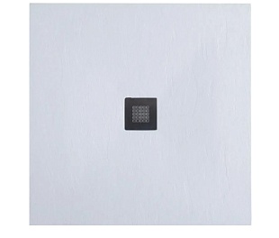 Душевой поддон Allen Brau Priority 100x100 8.31005-21 белый камень